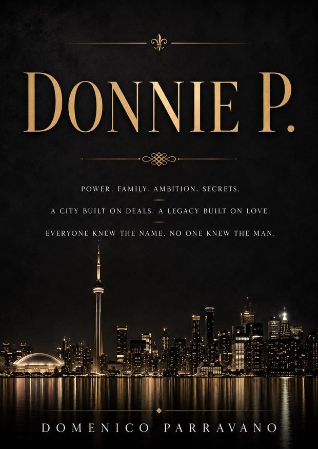 Front cover of Donnie P., a novel by Domenico Parravano.